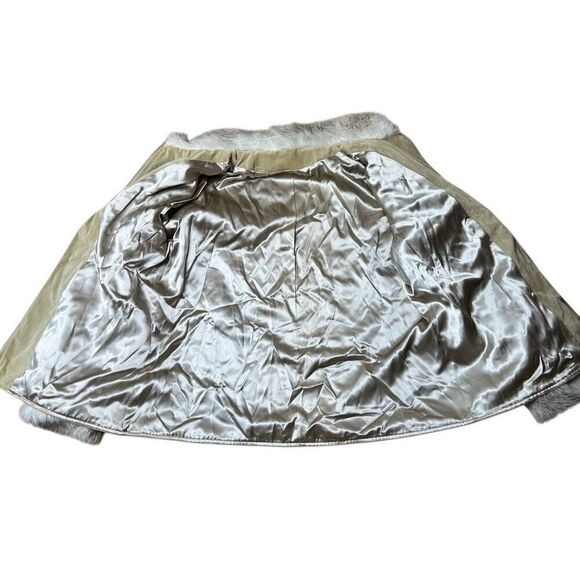 Vintage 60s Fur Sleeve Full Zip Jacket Women’s Medium - Picture 7 of 9